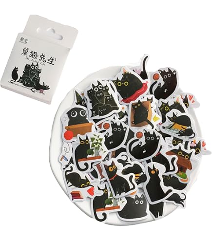 Amazon.co.jp: マーシャル 猫マーク カッティングステッカー 黒